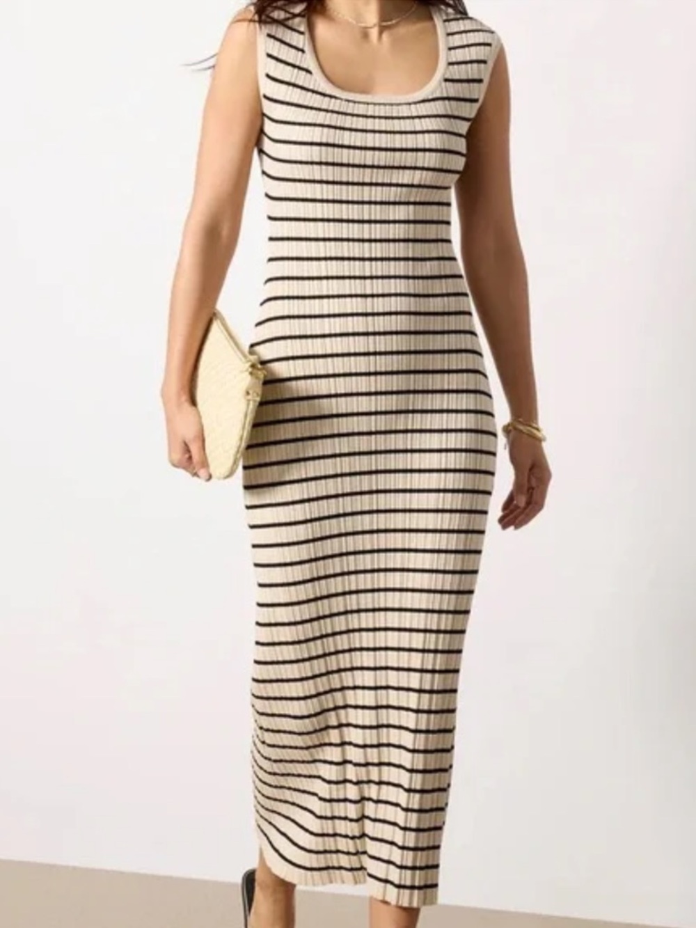 Z Supply Women's Gisele Stripe Midi Dress - Picture 6 of 8